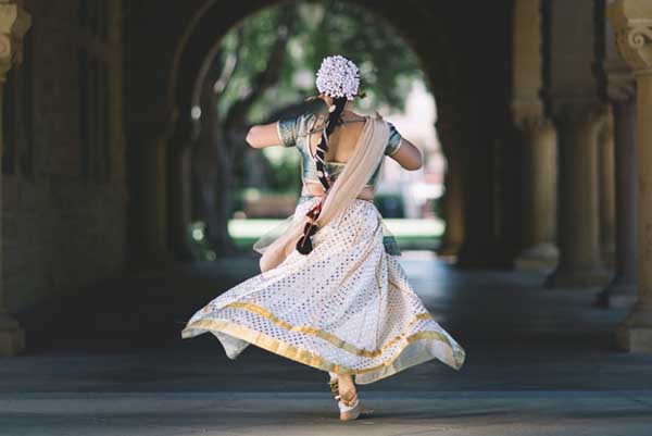 Beautiful Indian women in tradition costume