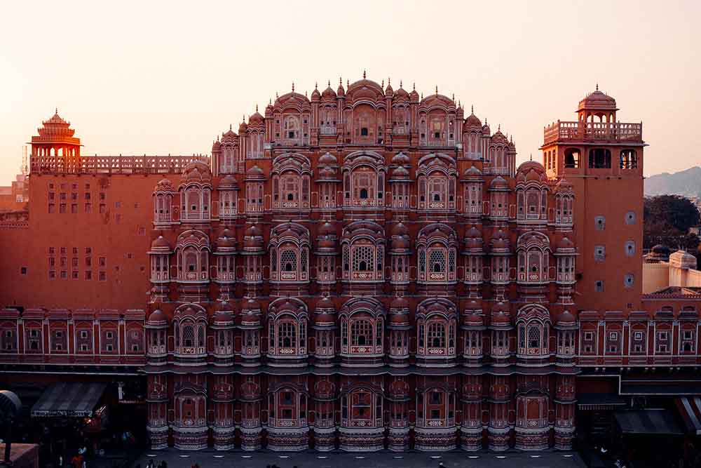 Hawa Mahal of Jaipur, Rajsthan. A palace of winds.
